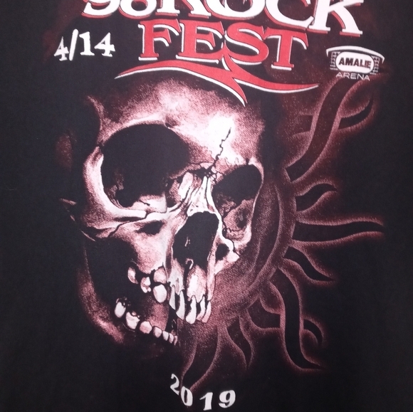 TAMPA '98 ROCKFEST 2 SIDED MULTIPLE BAND CONCERT TOUR SHORT SLEEVE T SHIRT - Picture 2 of 5